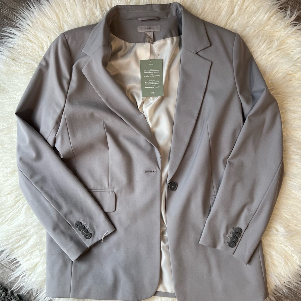 H&M Gray blazer